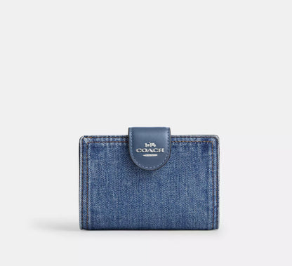 PRE ORDER-Medium Corner Zip Wallet