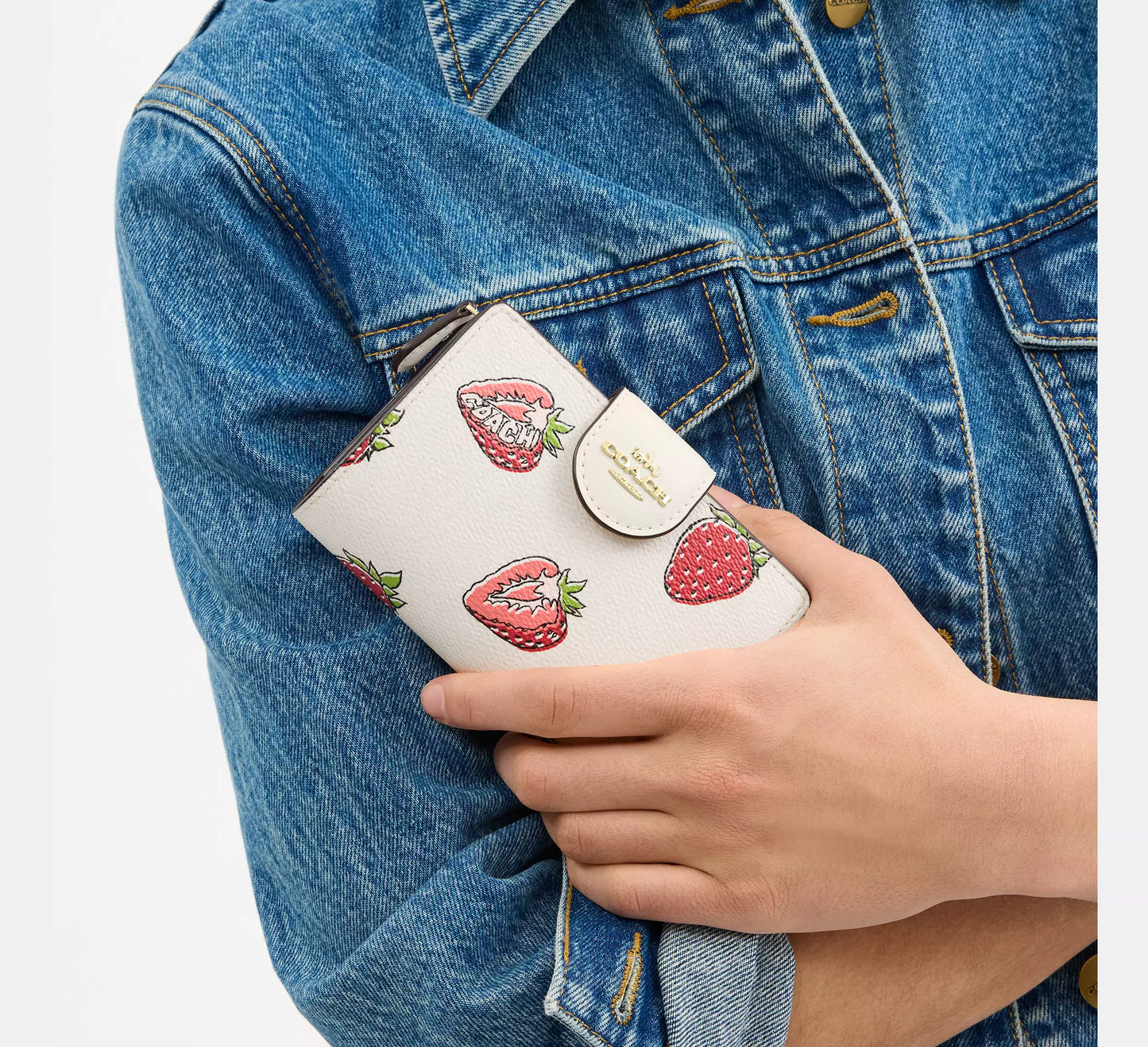 PRE ORDER-Medium Corner Zip Wallet