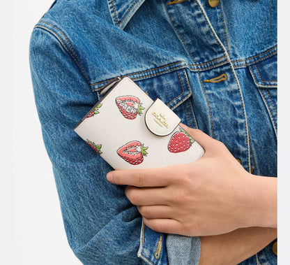 PRE ORDER-Medium Corner Zip Wallet