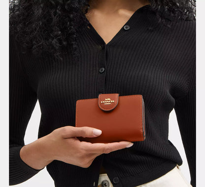 PRE ORDER-Medium Corner Zip Wallet