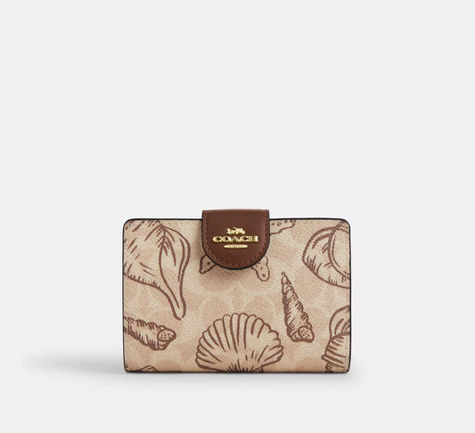 PRE ORDER-Medium Corner Zip Wallet