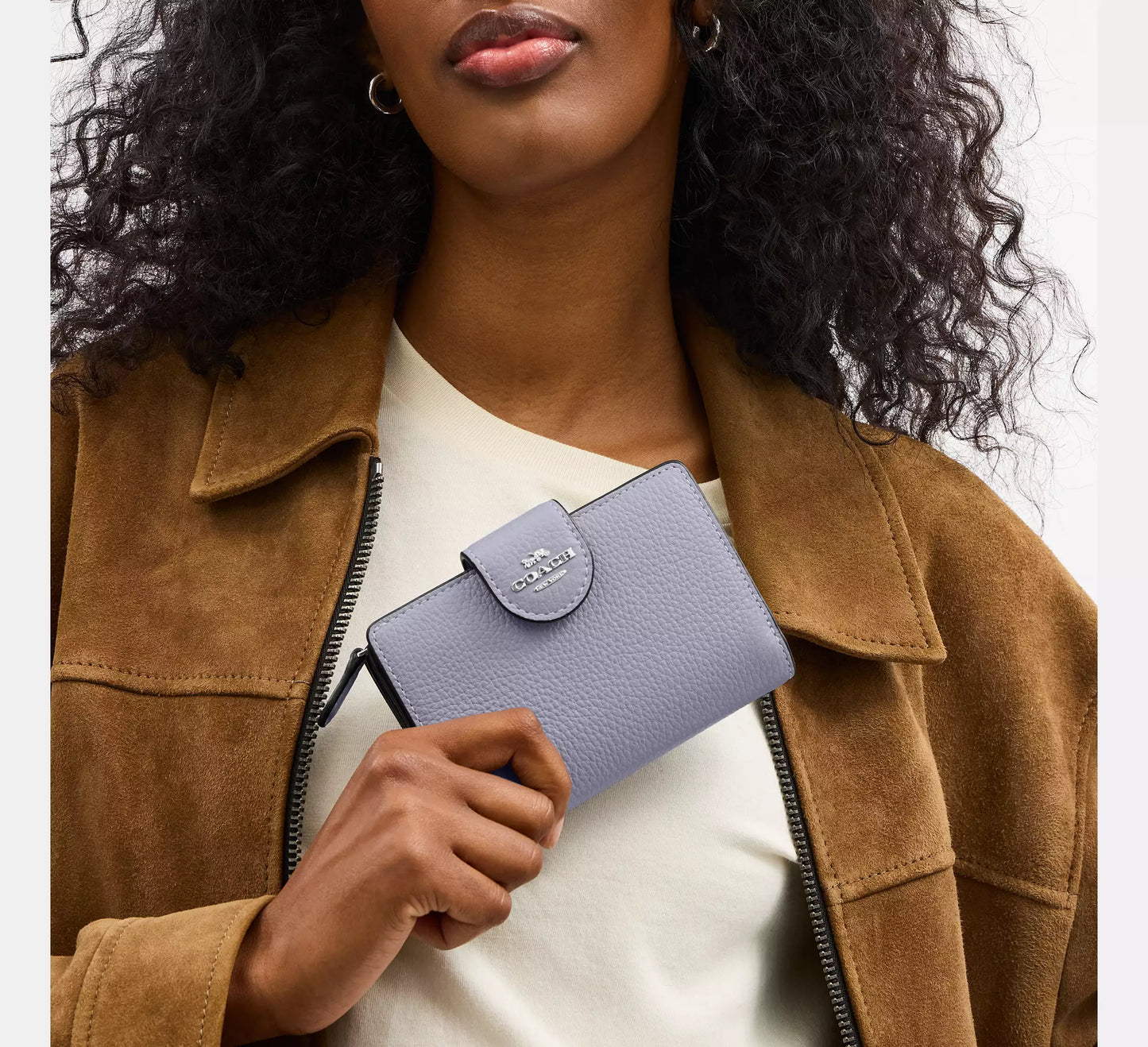 PRE ORDER-Medium Corner Zip Wallet