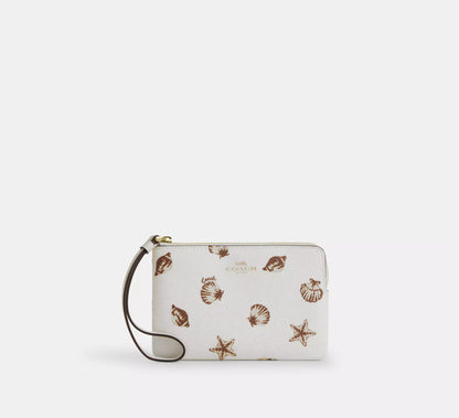 PRE ORDER-Corner Zip Wristlet