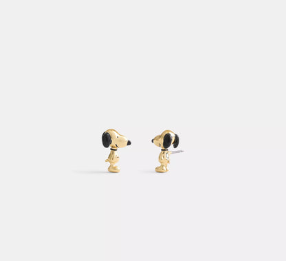 PRE ORDER-Coach X Peanuts Snoopy Stud Earrings