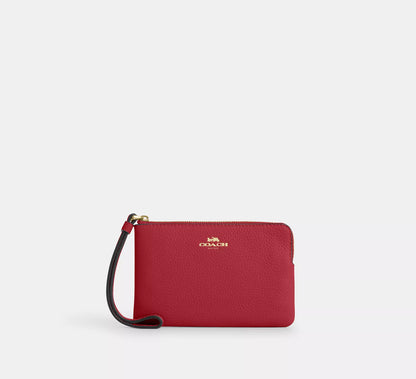 Corner Zip Wristlet
