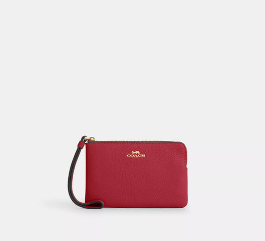 Corner Zip Wristlet
