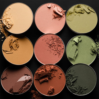 Morphe 9B Matte Essentials Artistry Palette (paleta de 9 sombras mate)