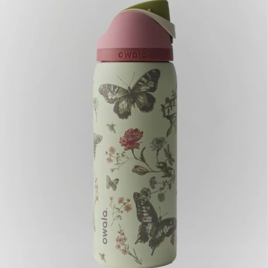 Owala FreeSip 32 oz Boho Butterfly | variant:boho-butterfly