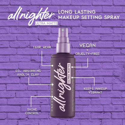 PRE ORDER-All Nighter Ultra Matte Makeup Setting Spray