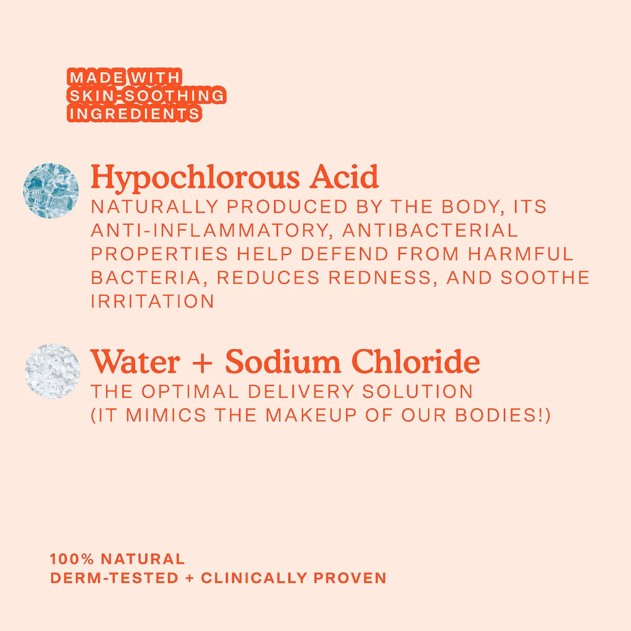 PRE ORDER-SOS Intensive Redness Relief Serum with Hypochlorous Acid