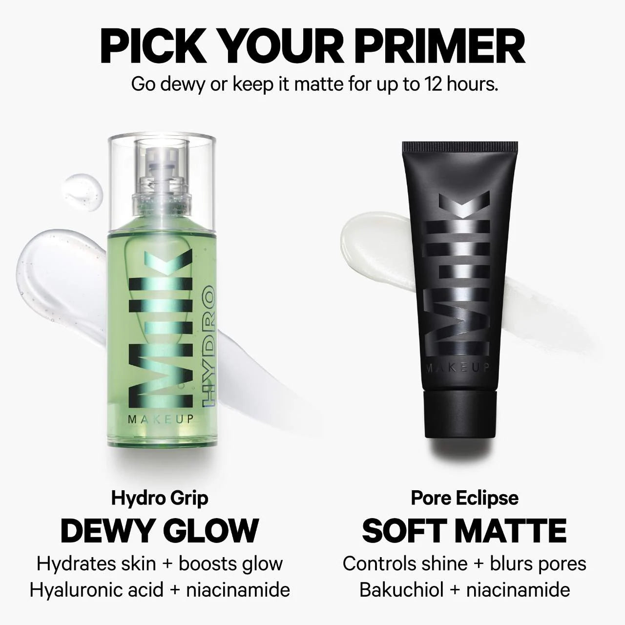 PRE ORDER-Pore Eclipse Mattifying + Blurring Makeup Primer with Niacinamide