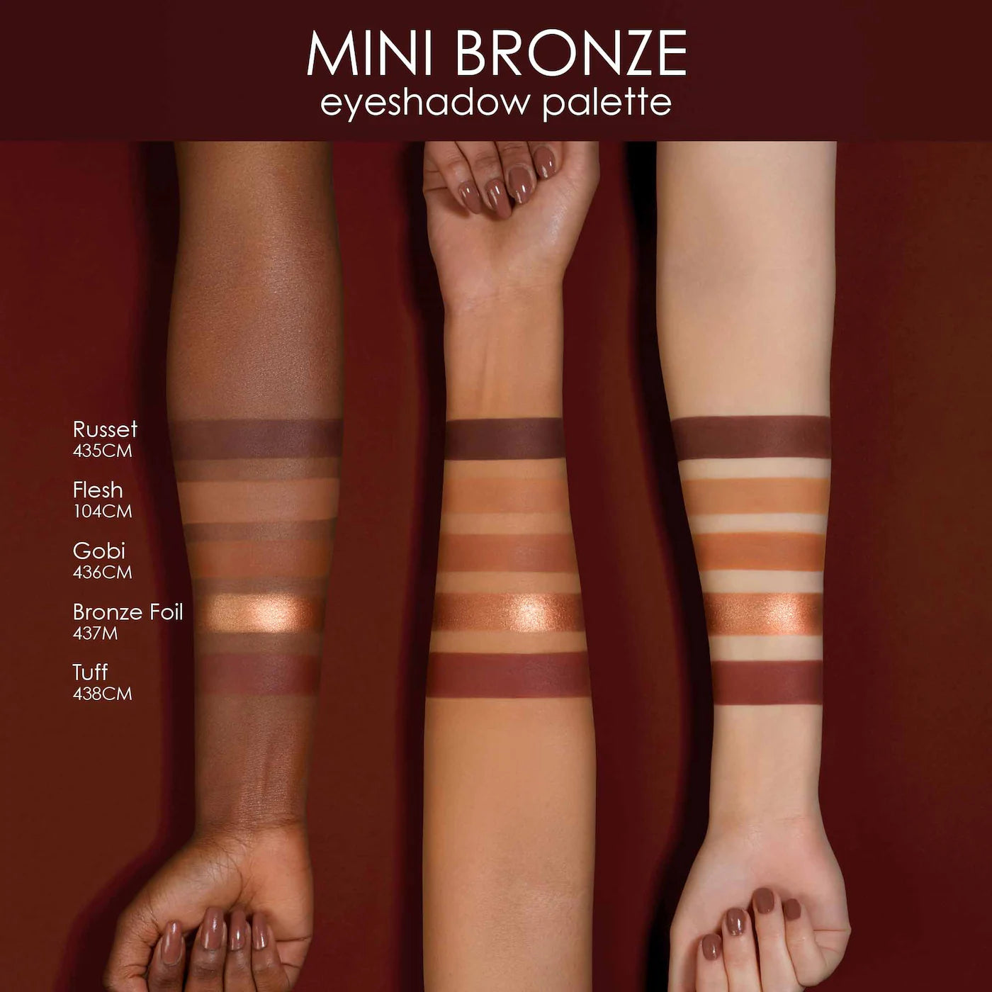 PRE ORDER-Mini Bronze Eyeshadow Palette