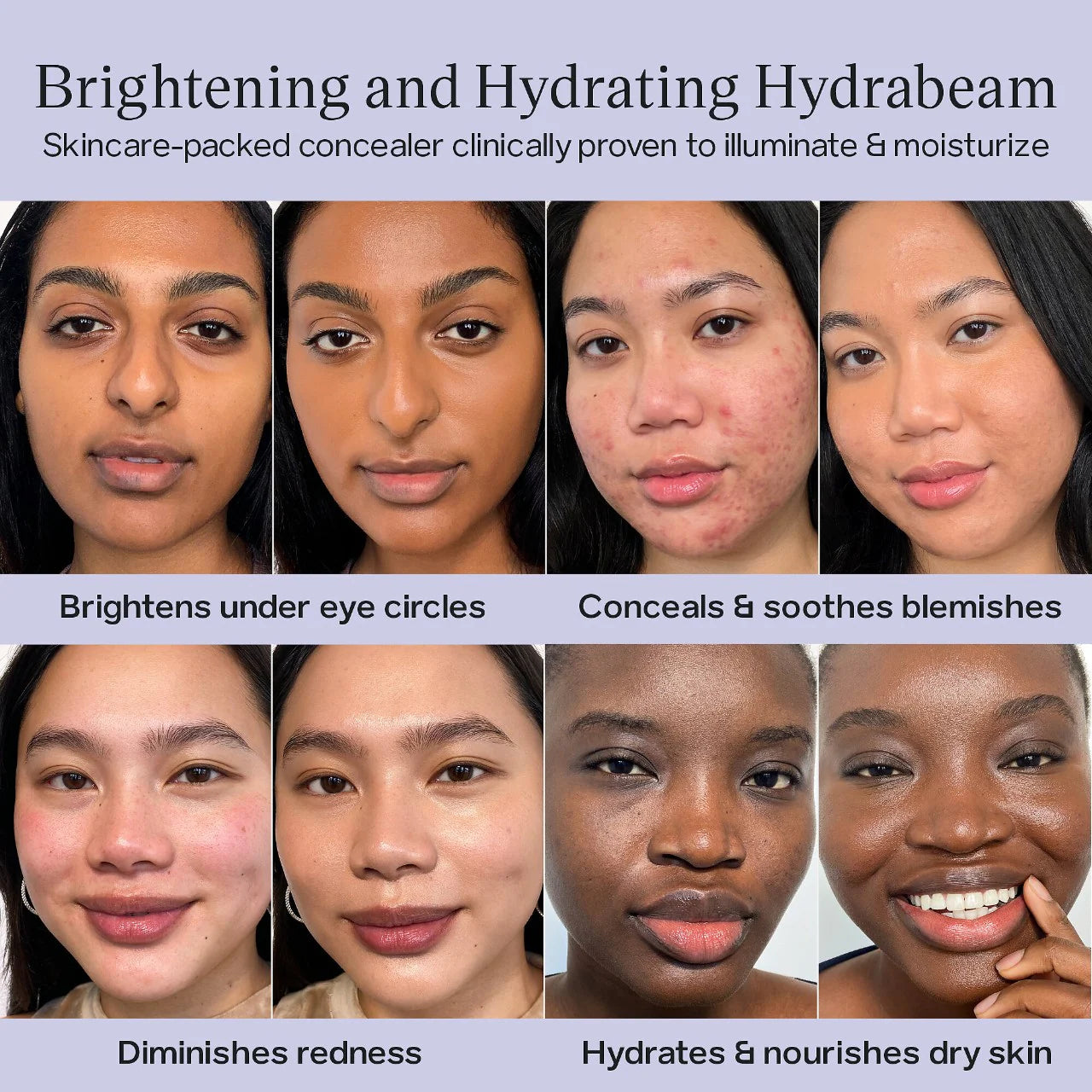 PRE ORDER-Hydrabeam Hydrating & Concealing Under Eye Brightener with Cucumber Extract