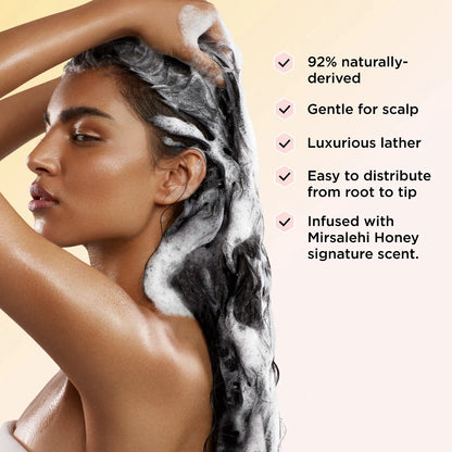 PRE ORDER-Honey Infused Hair Wash Shampoo