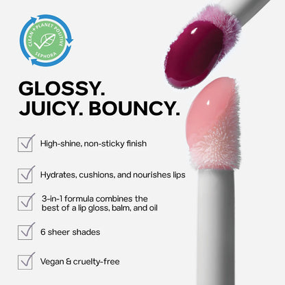 Glossybounce High-Shine Hydrating Lip Gloss Oil