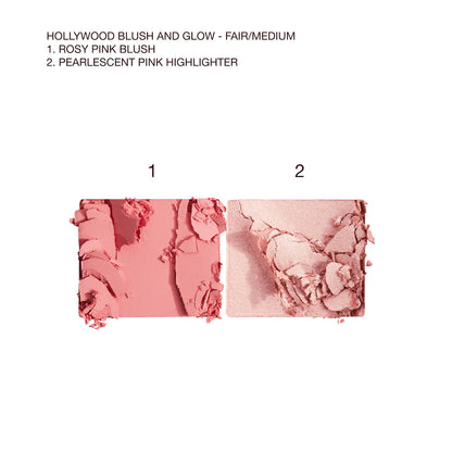 Mini Hollywood Blush & Glow Palette