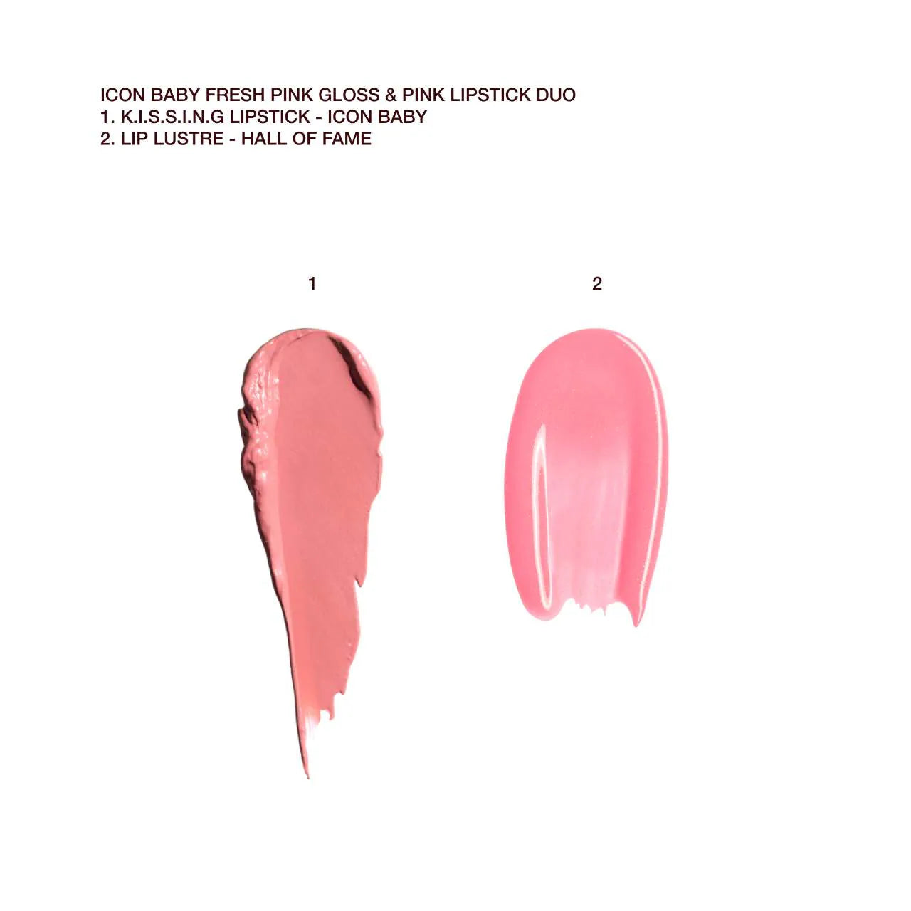 PRE ORDER-K.I.S.S.I.N.G Lipstick and Lip Gloss Duos