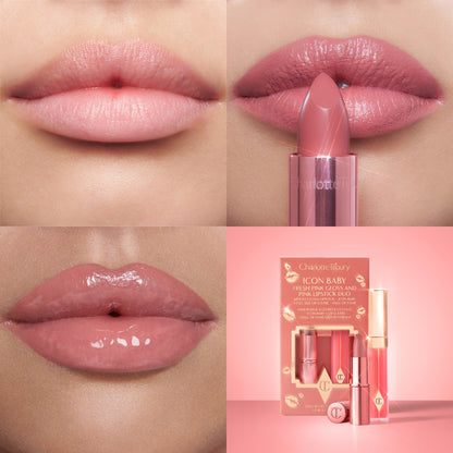 PRE ORDER-K.I.S.S.I.N.G Lipstick and Lip Gloss Duos