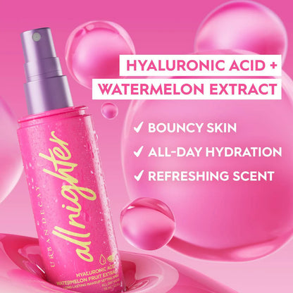 PRE ORDER-All Nighter Hydrating Hyaluronic Acid Dewy Setting Spray