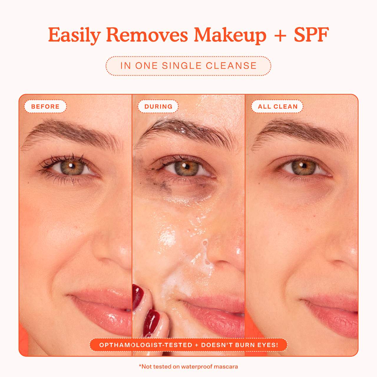 PRE ORDER-SOS Gentle Hydrating Gel Cleanser + Makeup Remover