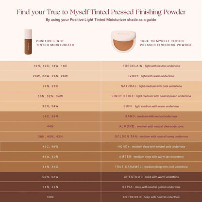 PRE ORDER-True to Myself Tinted Pressed Talc-Free Finishing Powder