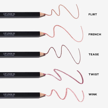PRE ORDER-Lip Liner 101: Creamy & Nourishing Lip Pencil