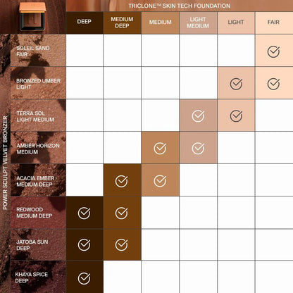 PRE ORDER-Power Sculpt Velvet Talc-Free Powder Bronzer