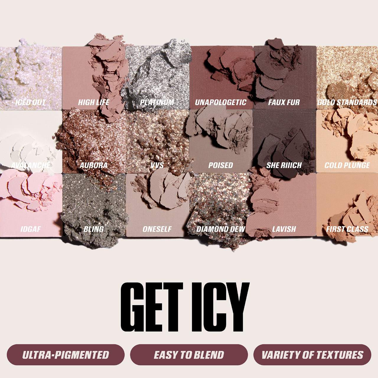 PRE ORDER-Icy Nude Eyeshadow Palette