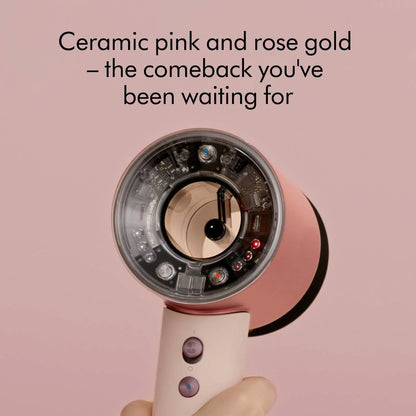 PRE ORDER-Supersonic Nural™ Hair Dryer in Ceramic Pink