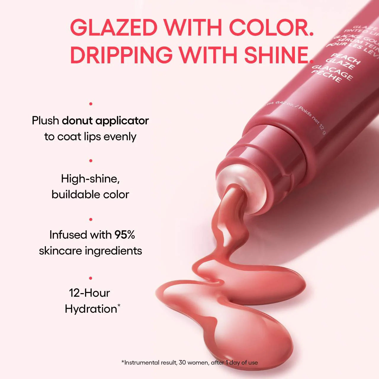 PRE ORDER-Glaze Craze Tinted Polypeptide Lip Serum
