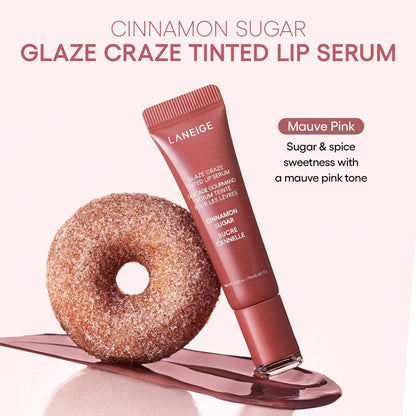 PRE ORDER-Glaze Craze Tinted Polypeptide Lip Serum