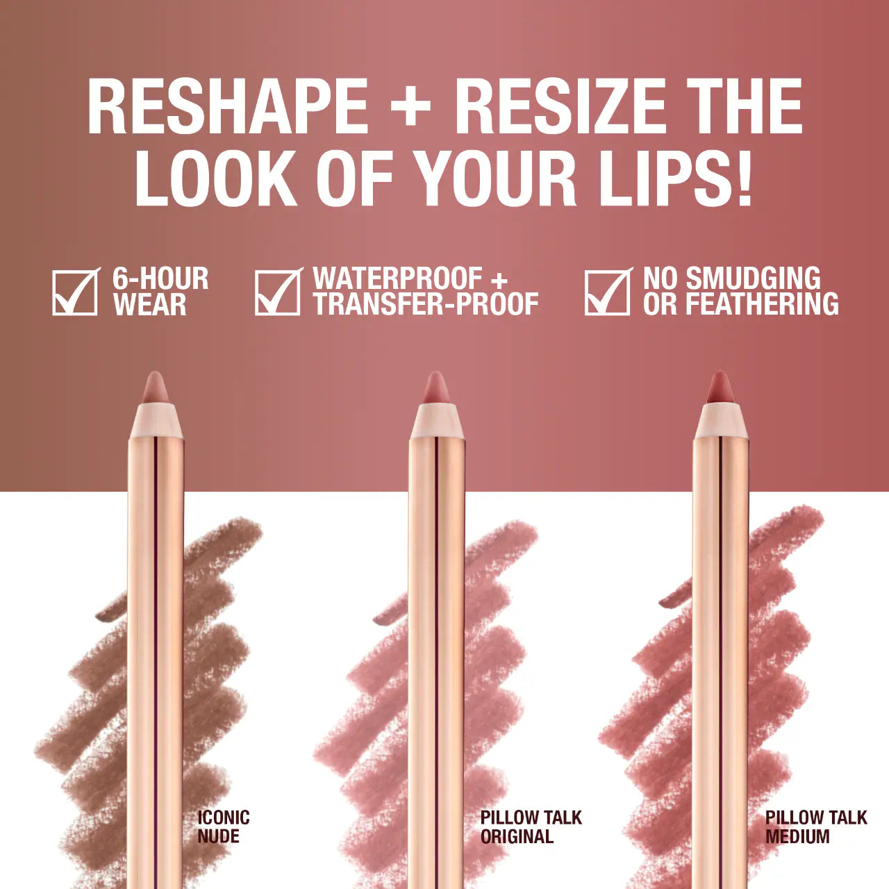 Mini Iconic Lip Cheat Lip Liner Trio