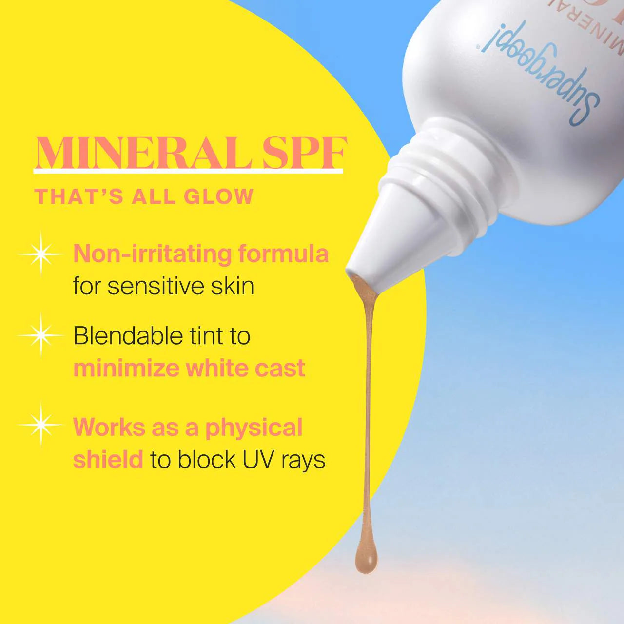 PRE ORDER-Glowscreen Soft-Radiance Drops Mineral SPF 40