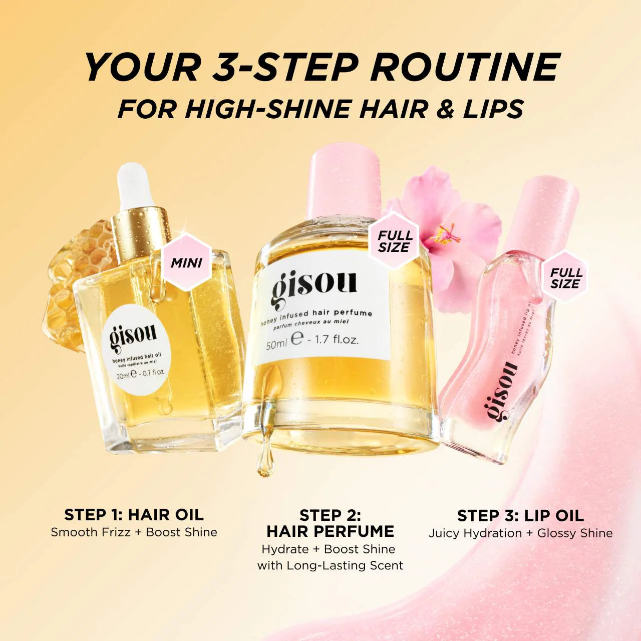 PRE ORDER-Honey Gloss Hydration Trio Set