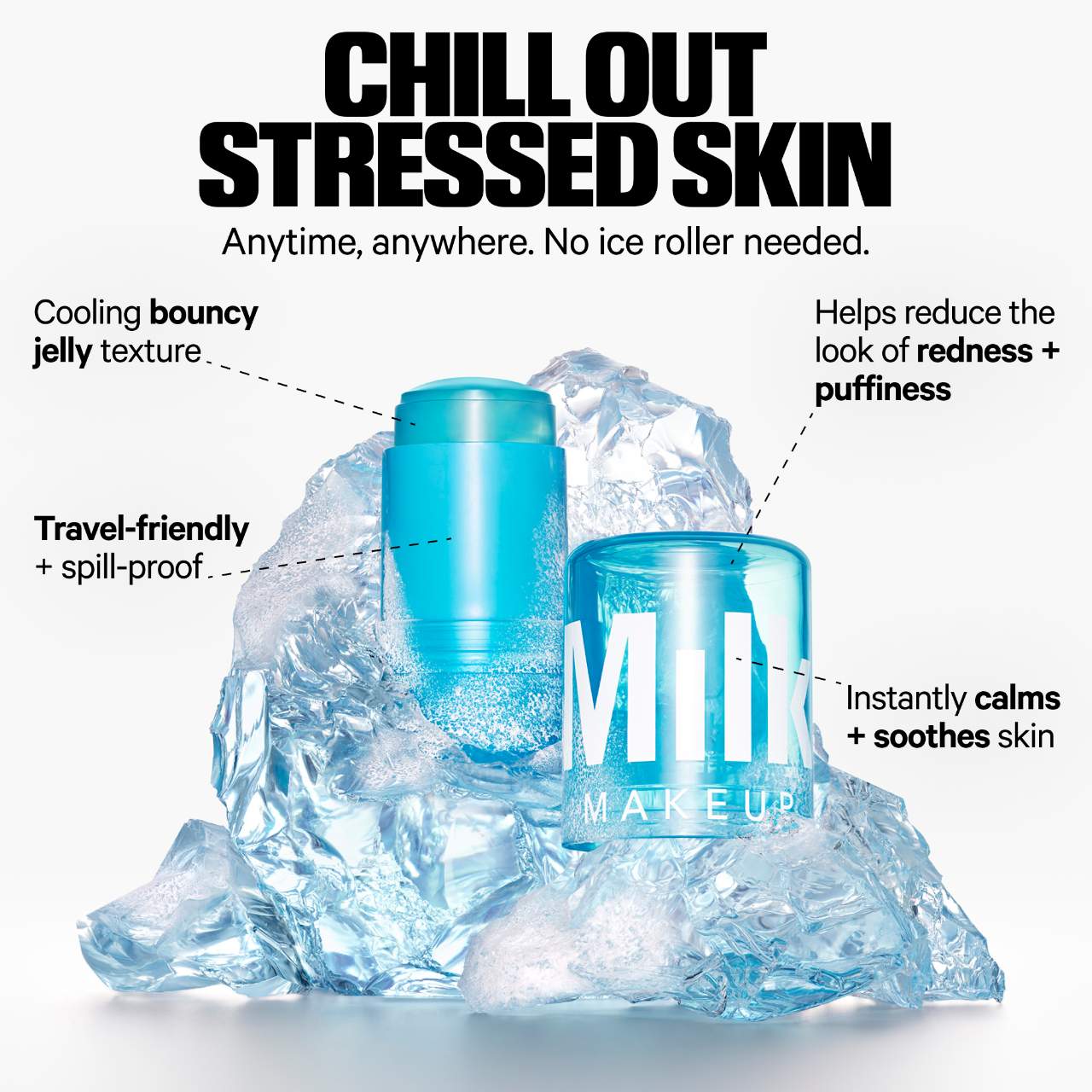 PRE ORDER-Cooling Water Jelly Ice Soothing Serum Stick with Niacinamide