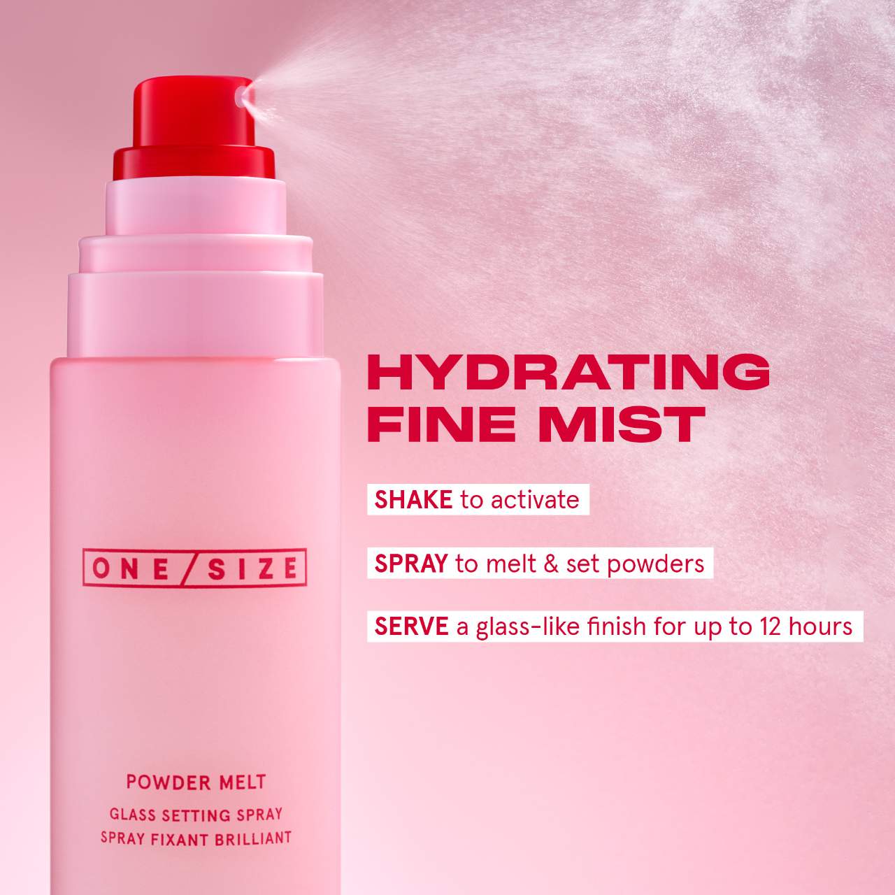 PRE ORDER-Powder Melt Glass Setting Spray