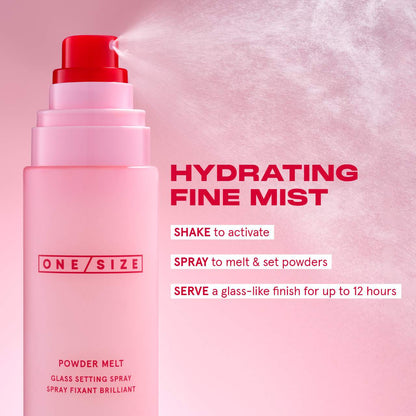 PRE ORDER-Powder Melt Glass Setting Spray