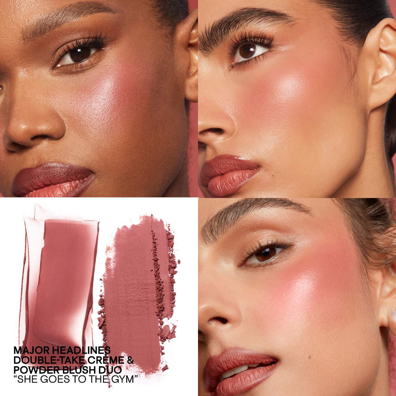 PRE ORDER-Major Headlines Double-Take Crème & Powder Blush Duo
