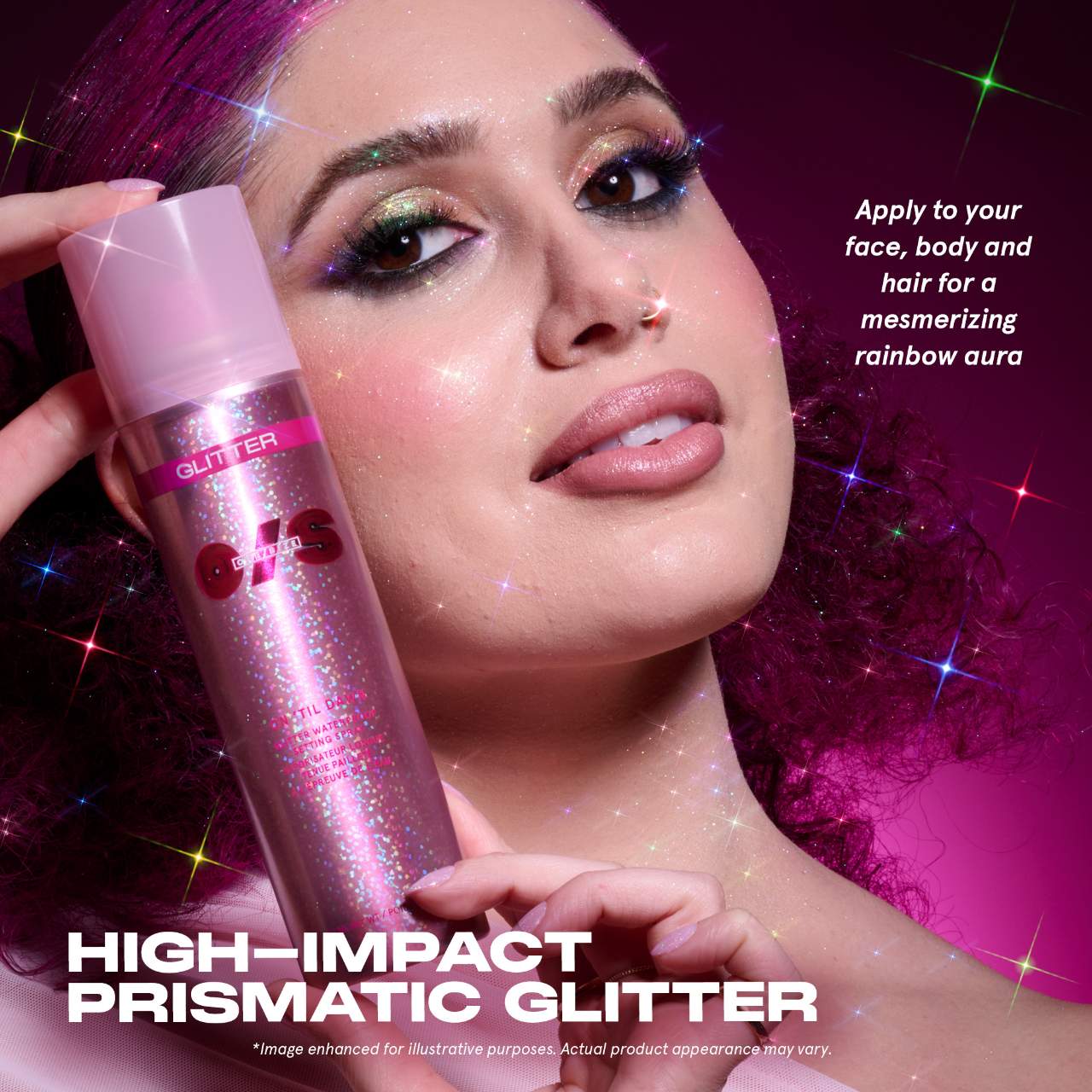 PRE ORDER-On 'Til Dawn Glitter Waterproof Setting Spray