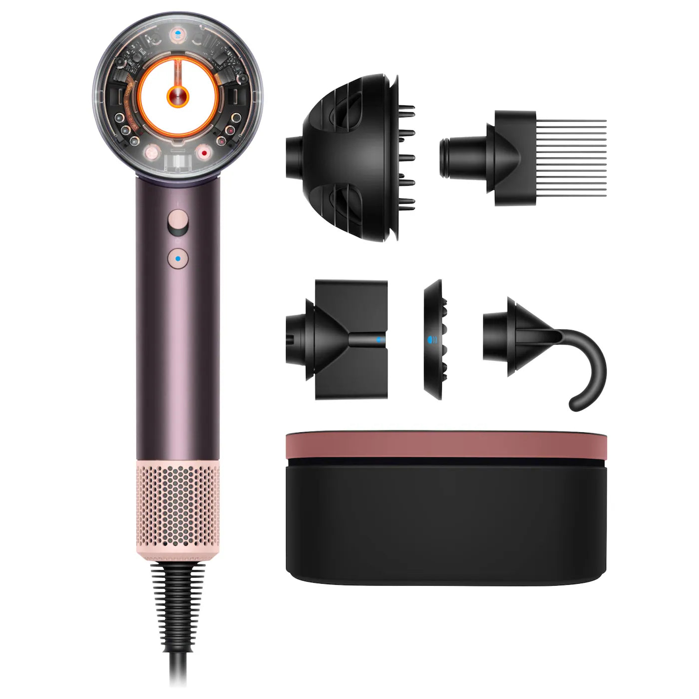 PRE ORDER-Limited Edition Supersonic Nural™ Hair Dryer in Jasper Plum