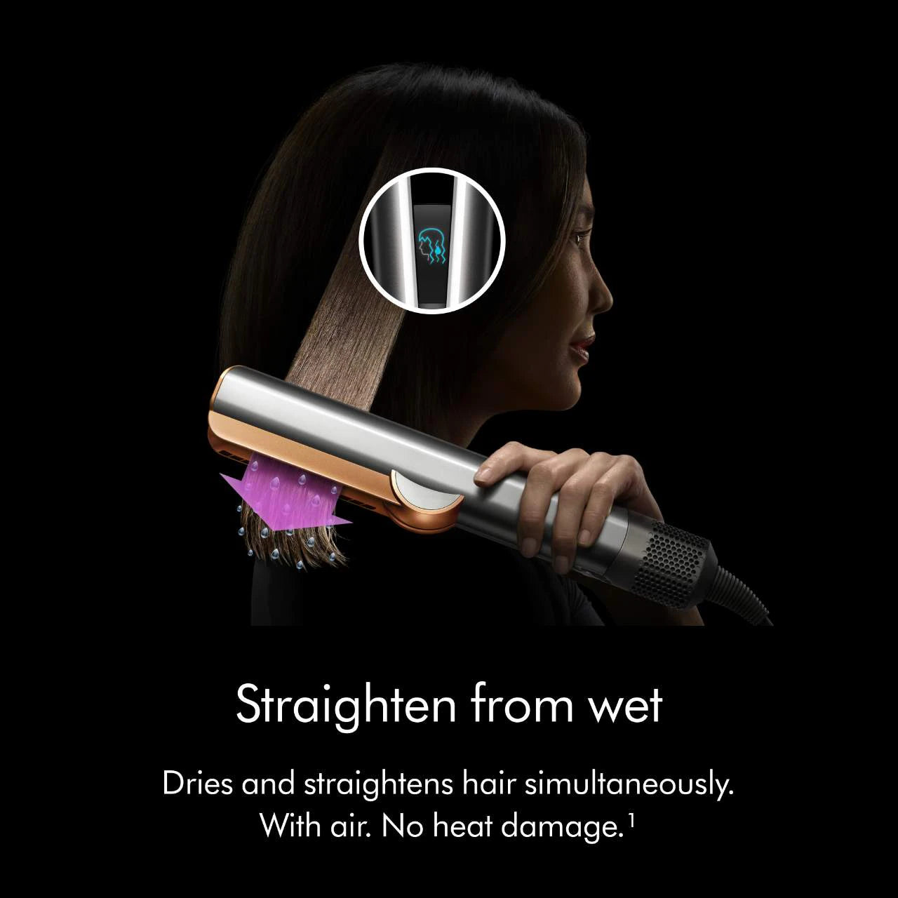 PRE ORDER-Limited Edition Airstrait™ Wet-to-Dry Straightener in Jasper Plum