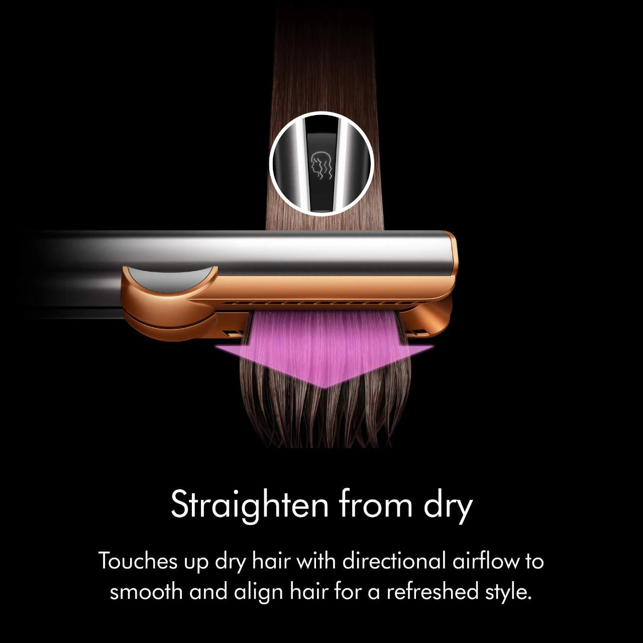 PRE ORDER-Limited Edition Airstrait™ Wet-to-Dry Straightener in Jasper Plum