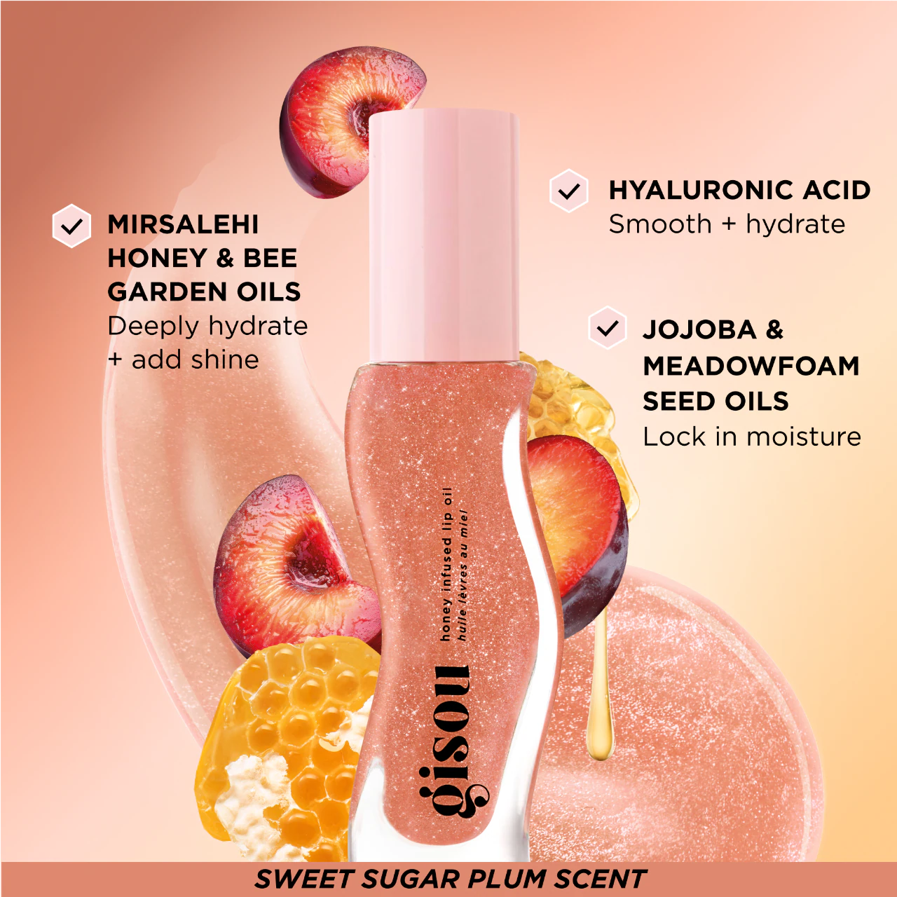 Honey Infused Hydrating Lip Oil