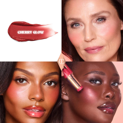 PRE ORDER-Unreal Lip + Cheek Glow Blush Stick with Hyaluronic Acid