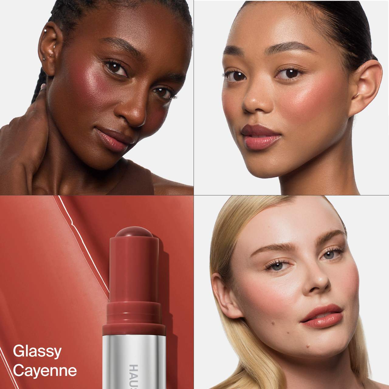 Color Fuse Longwear Hydrating Glassy Lip + Cheek Blush Balm Stick