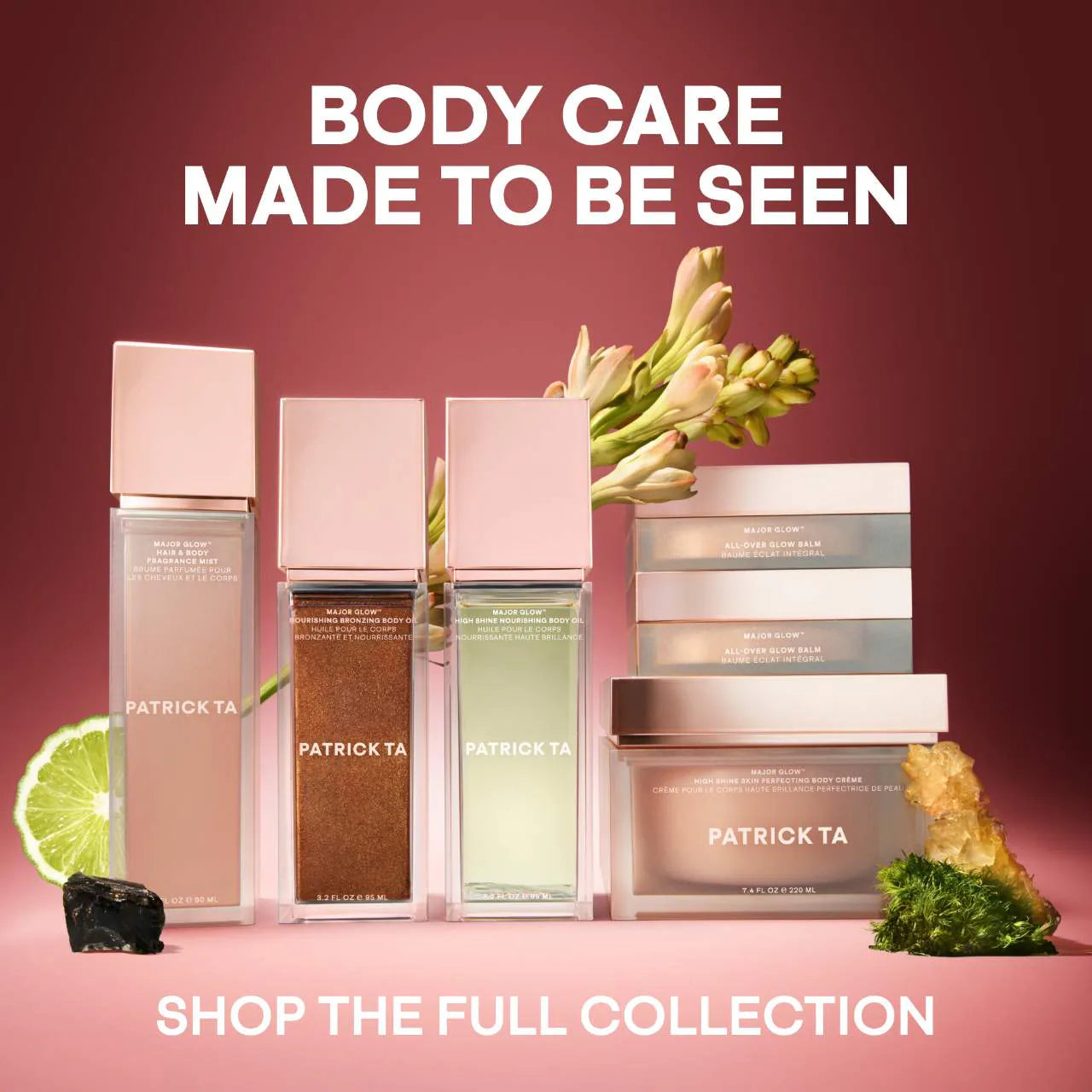 PRE ORDER-Major Glow High Shine Skin Perfecting Body Crème