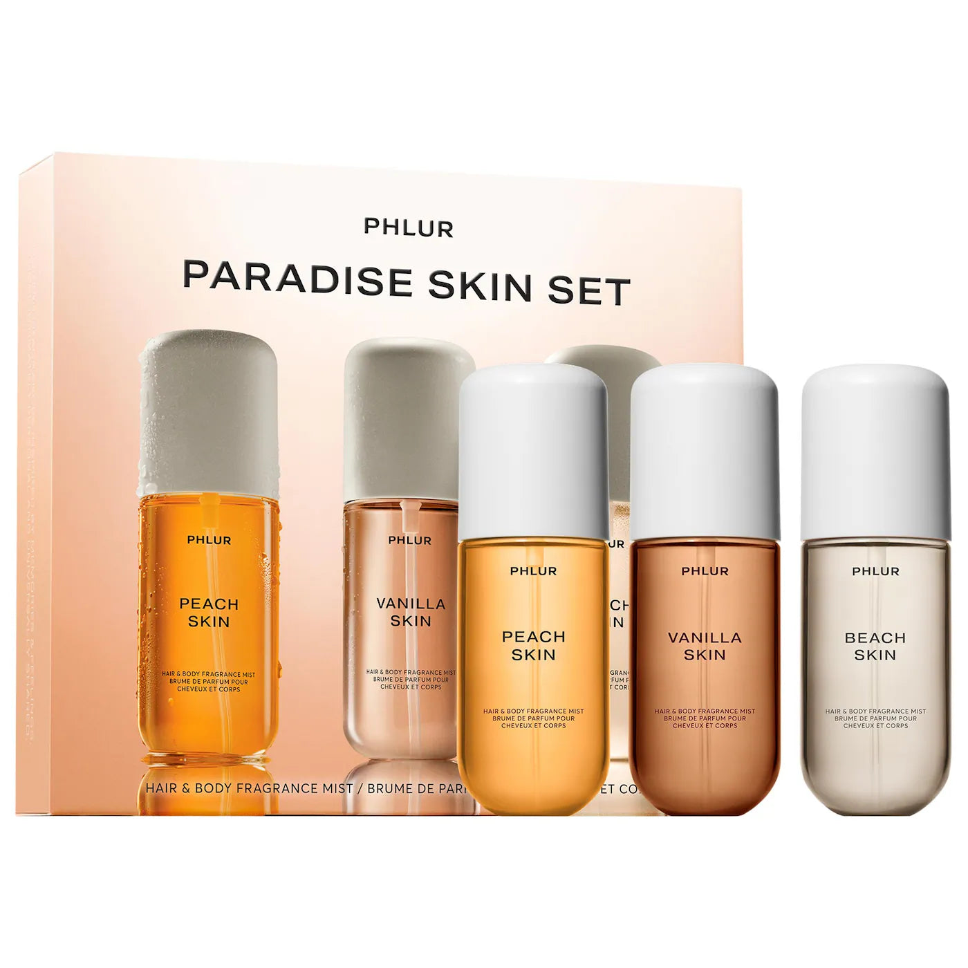 PRE ORDER-Paradise Skin Hair and Body Fragrance Mist Set
