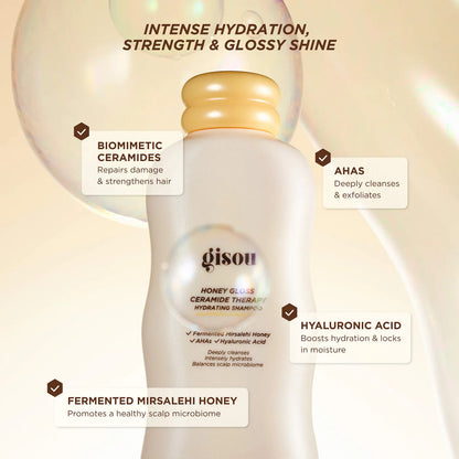 PRE ORDER-Honey Gloss Ceramide Therapy Hydrating Shampoo
