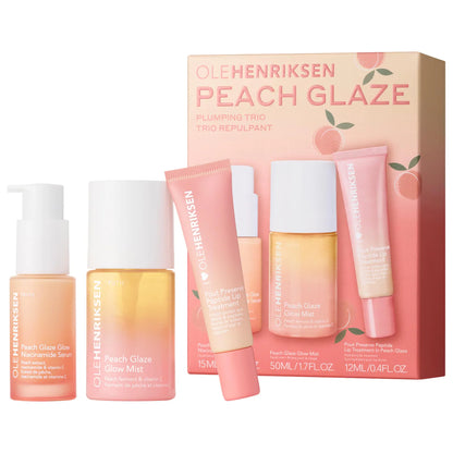 PRE ORDER-Peach Glaze Plumping Trio Set