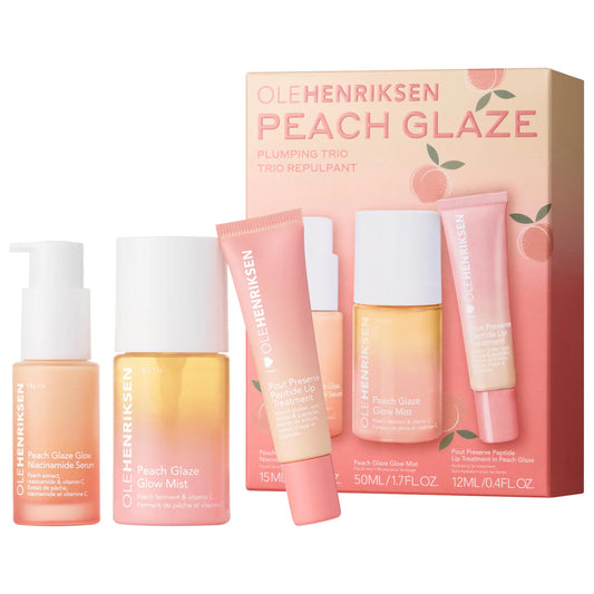 PRE ORDER-Peach Glaze Plumping Trio Set